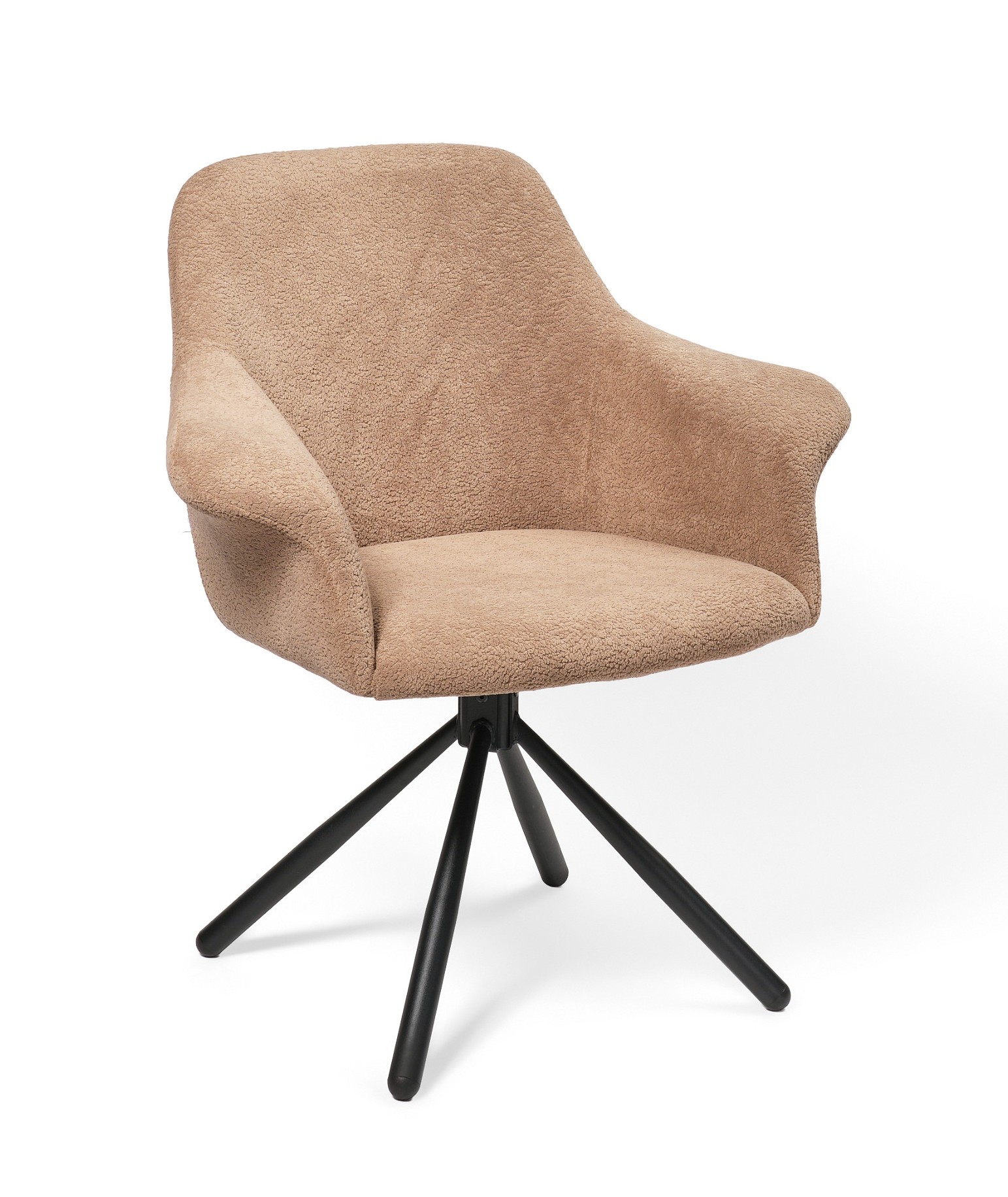 Söögilaua tool Pari/Coco 5-Swivel Conic KD, pruun