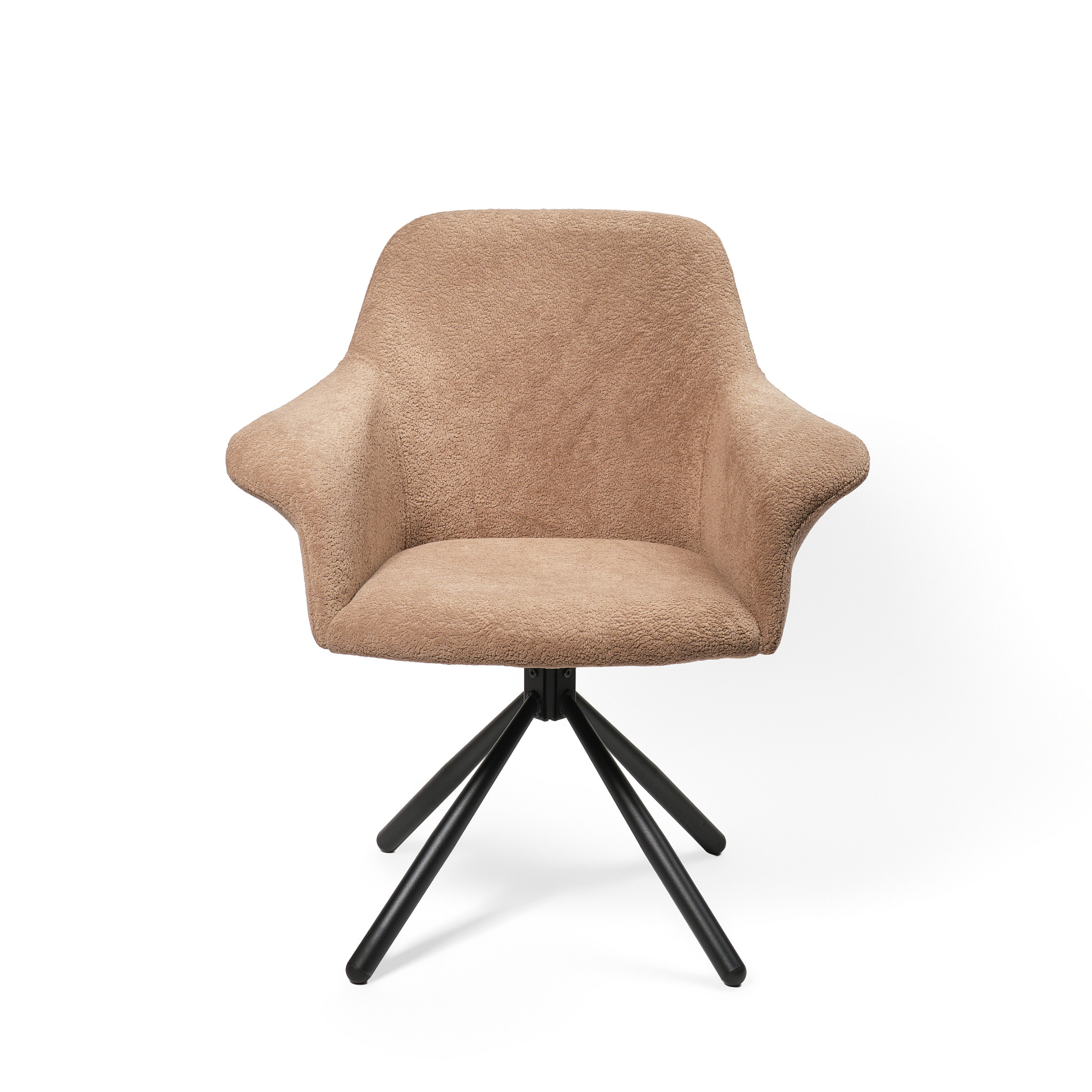 Söögilaua tool Pari/Coco 5-Swivel Conic KD, pruun - pilt 3