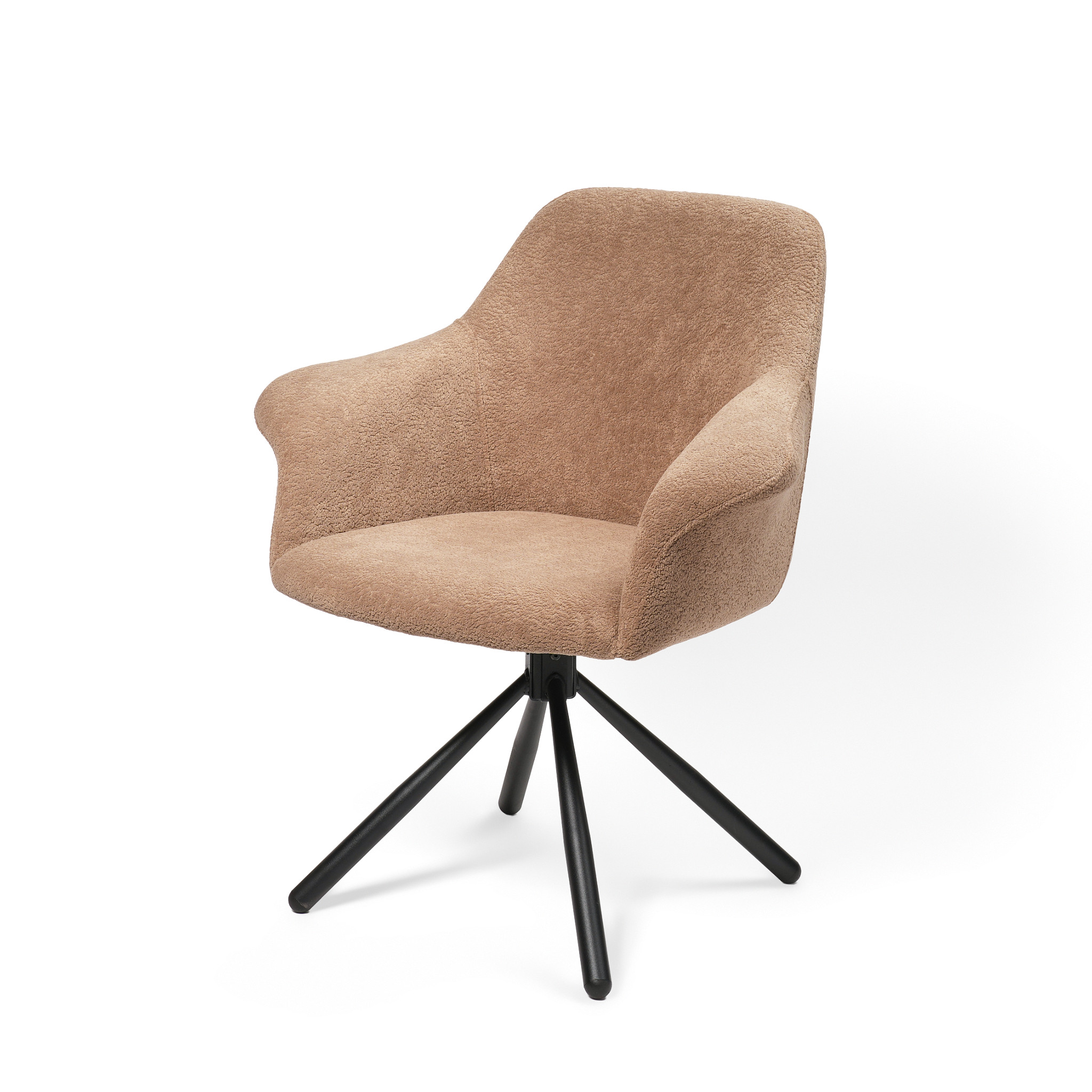 Söögilaua tool Pari/Coco 5-Swivel Conic KD, pruun - pilt 5