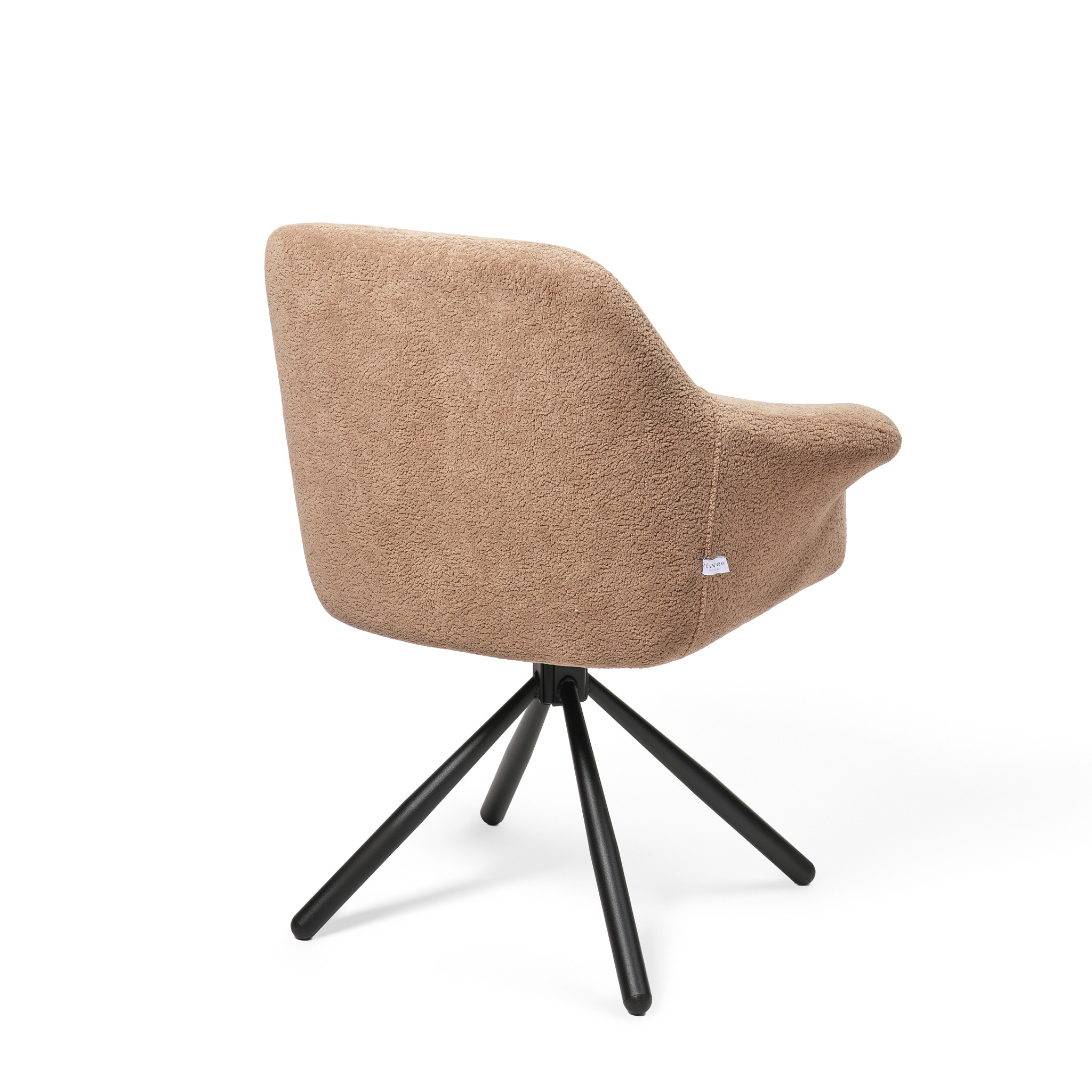 Söögilaua tool Pari/Coco 5-Swivel Conic KD, pruun - pilt 6