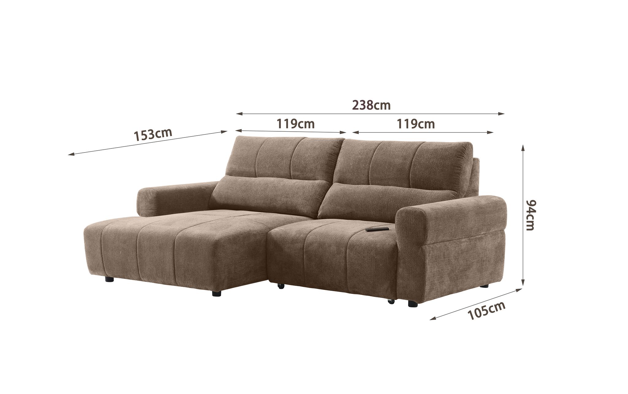 Letitool Mey / Coco 5 (Stool 65), Pruun (Copy) (Copy) (Copy) (Copy) - pilt 7