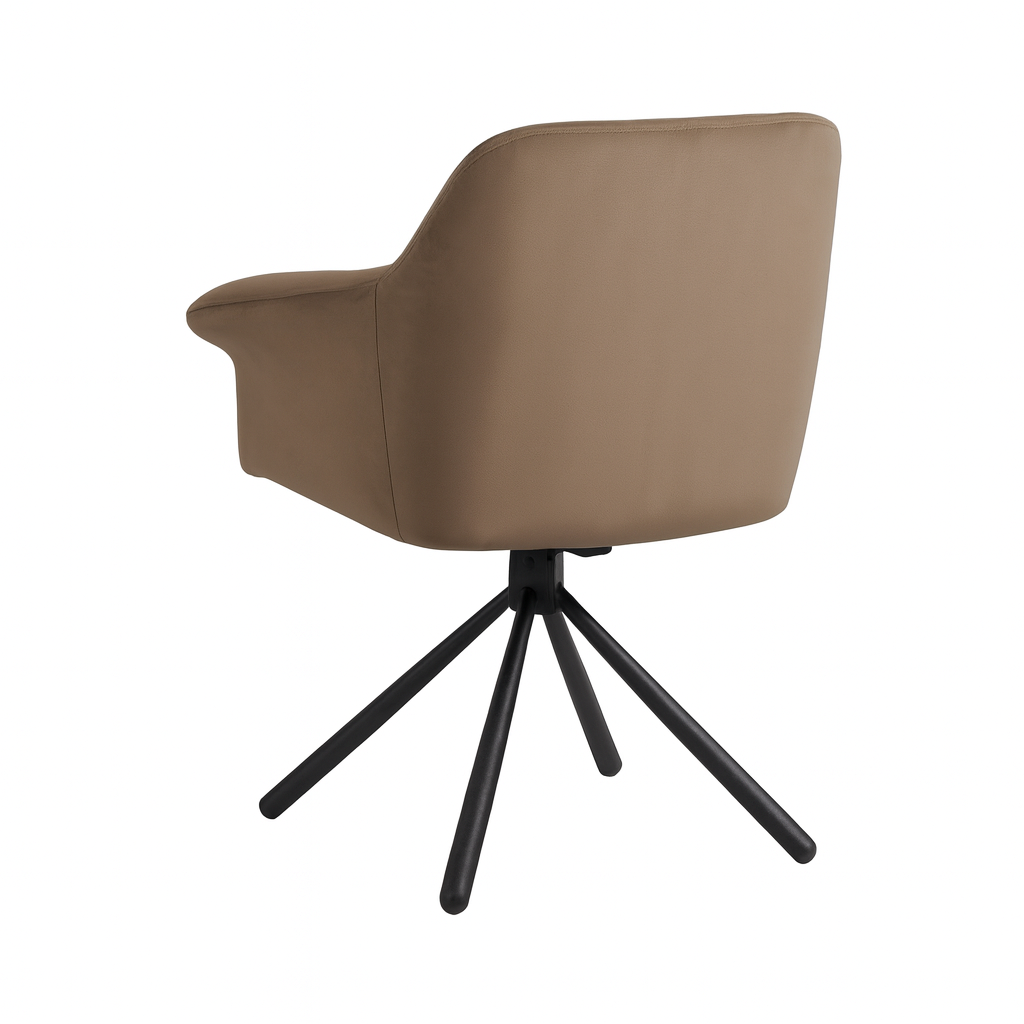Söögitool Pari/Anka 06-Swivel Conic KD, Pruunikashall - pilt 6