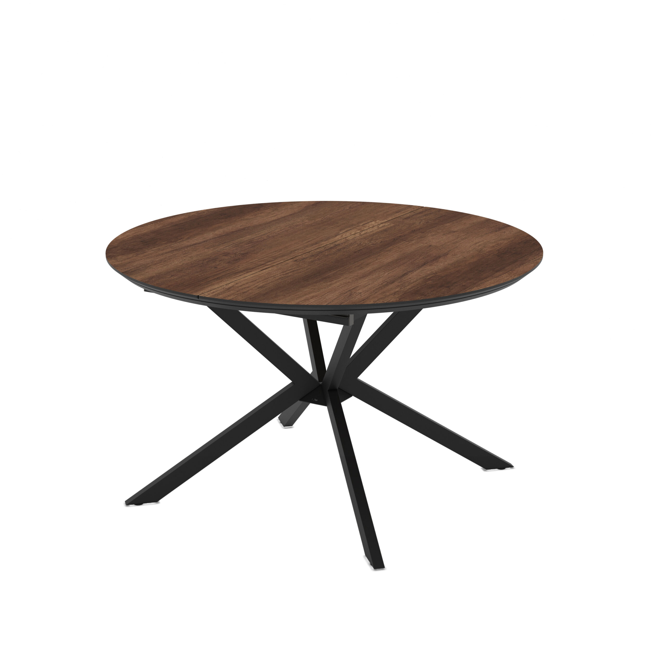 Laiendatav söögilaud Dobok 126 Table / Barok, tumepruun (puiduimitatsioon)